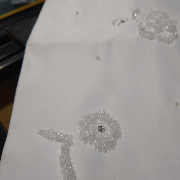 NEW! Bridal or Formal Scarf or Wrap ~88 " long - Picture 5 of 6